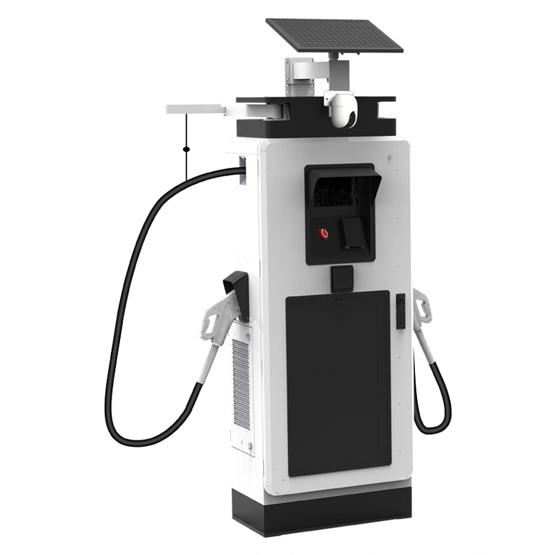 Încărcător rapid CC comercial de 160 kW cu afișaj digital pentru servicii de autostradă