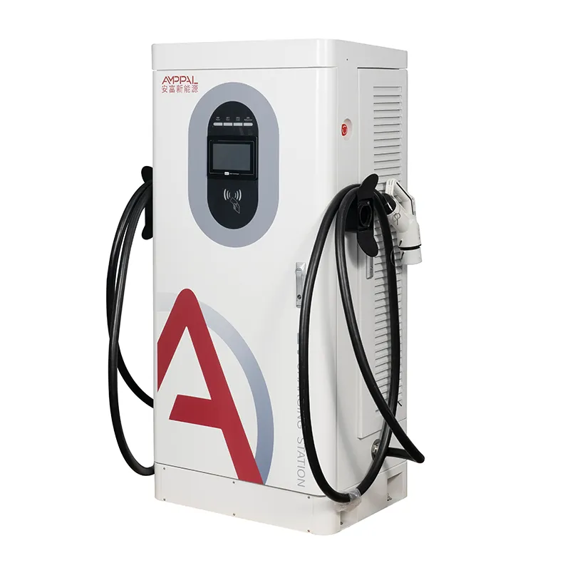 Stație de încărcare rapidă DC EV de mare putere de 160 kW pentru depozitele de flote