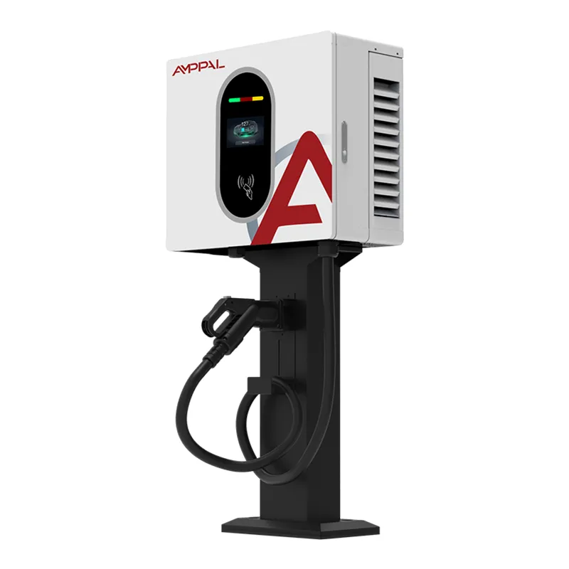 Stație de încărcare rapidă EV montată pe perete de 20 kW pentru parcare comercială