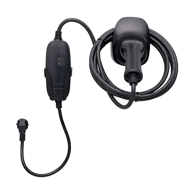 Încărcător portabil AC EV de 3,5 kW cu carcasă din acril pentru acasă și călătorii