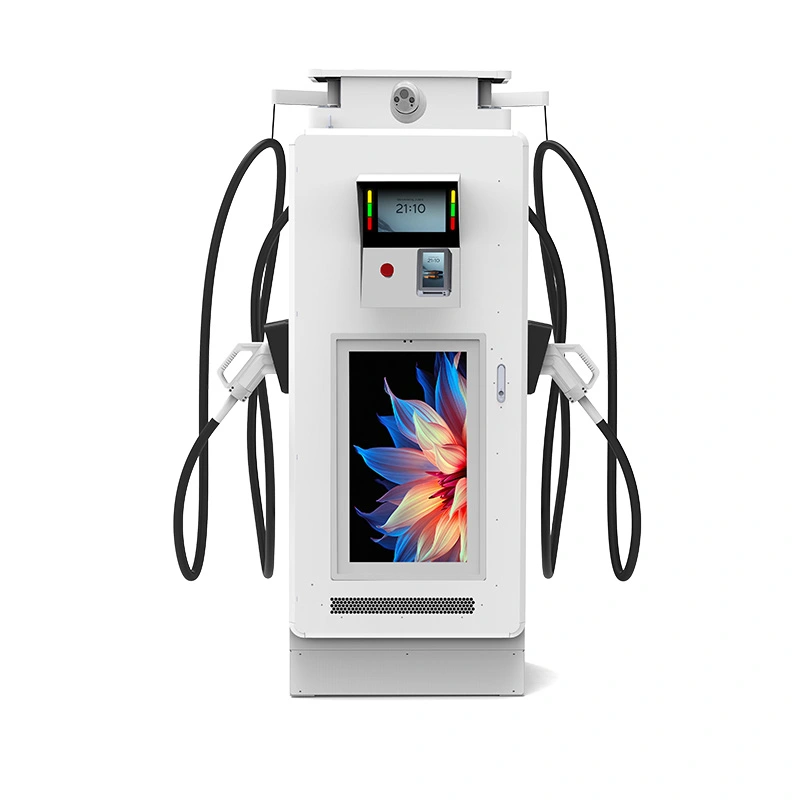 Încărcător rapid DC EV de 60 kW cu afișaj digital pentru încărcare publică