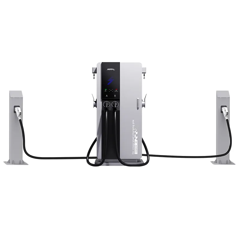 Încărcător EV DC integrat inteligent de 60 kW pentru încărcarea flotei